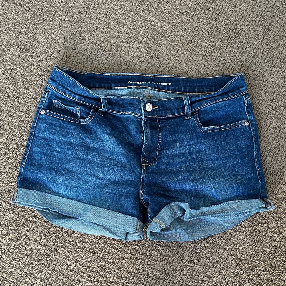 Old Navy Women's Dark Blue Jean Shorts